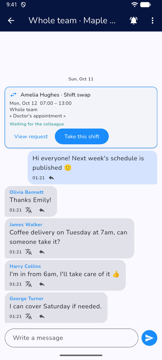 Messaging