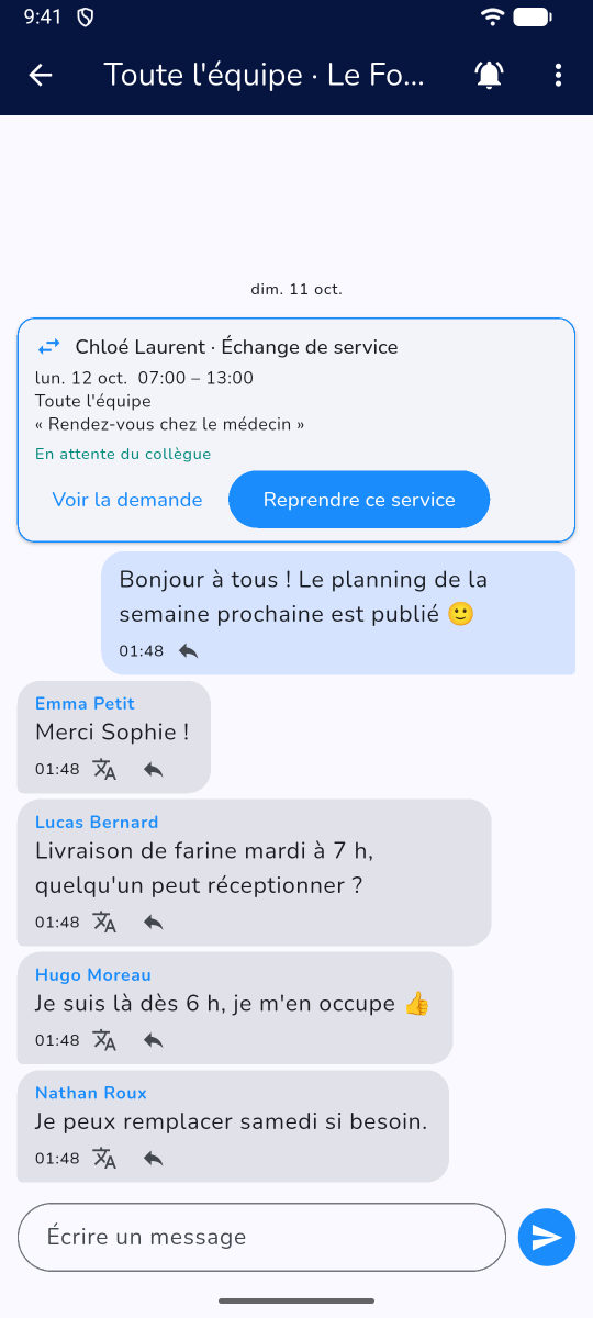 La messagerie